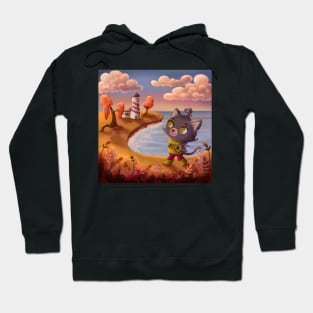 Kitten traveler Hoodie